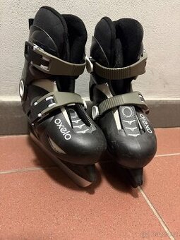 Rostouci Ledni Brusle Oxelo 28 - 30