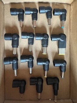 Univerzální koncovky k nabíječce notebooku- DC adaptéry