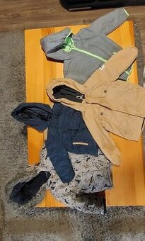 4 chlapecké bundy, 1-3 roky, cena za vše