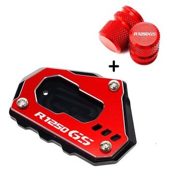 Rozšíření stojánku BMW R1250GS Adv červené