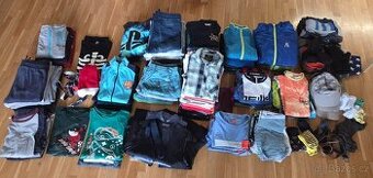 Prodám balík značkového chlapeckého oblečení vel. 158-164