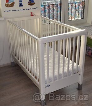 Dětská postýlka PALI KRIO, vč. matrace 120x60cm