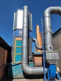 Průmyslové odsávání.