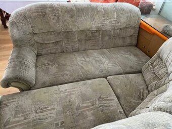 Rohová sedačka za odvoz