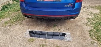 Zadní difuzor Milotec, pro vůz Škoda Octavia 3 RS.