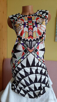 Nové barevné šaty M / 38 / 10