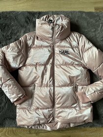 Zimní bunda do pasu Karl Lagerfeld
