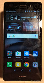 Huawei P8 Lite, ALE-L21 , černá, mobilní telefon, 5" Display