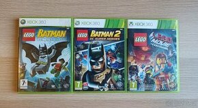3 x Lego hra na Xbox 360