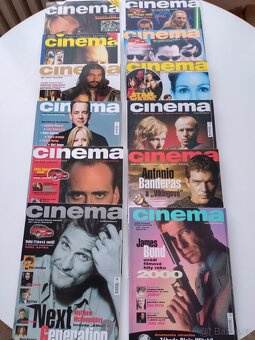 Kompletní ročníky časopisu Cinema - nevázané