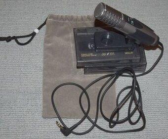 Mikrofon SONY ECM-MS907 pro digitální záznam,stojan. manuál