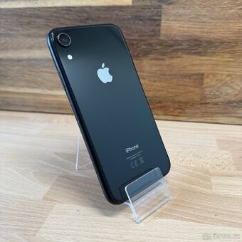 iPhone XR 64GB, černý, 100% baterie (rok záruka)