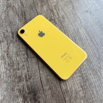 iPhone XR 64GB, žlutý (12 měsíců záruka)