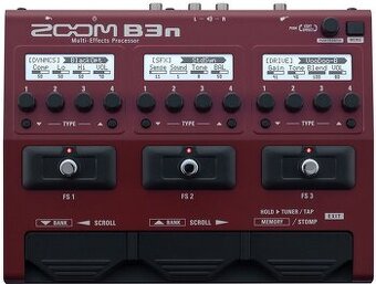 Zoom B3n Baskytarový multiefekt