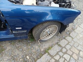 BMW E39 přední blatníky ,dveře topas BLAU - 1