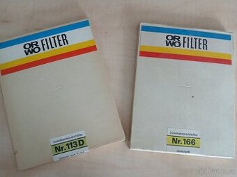 ORWO FILTER Nr. 113D ,Nr. 166 - filtr osvětlení fotokomory - 1
