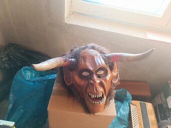 Krampus masky čerta - 1