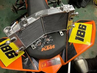 chladič KTM 505 sx - 1