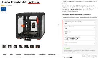 SET Enclosure pro MK4/S vč. kompletního příslušenství