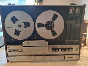 Kotoučový magnetofon Philips N4416, funkční, nové řemínky