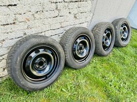 ZIMNÍ Škoda, Seat VW, kola 5x100 r15, pneu 185/60r15 Barum