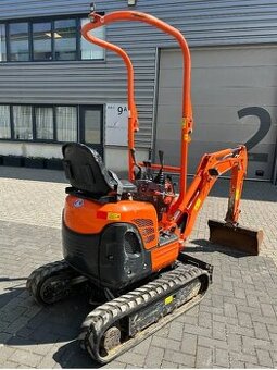 Minibagr Kubota U10 s nulovým přesahem zádě