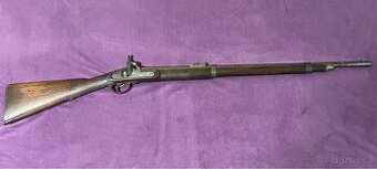 Historická Perkusní Puška S Drážkou - 15,3 mm
