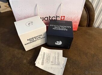 Omega x Swatch - Mission to the MoonPhase (White Snoopy)
