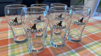 Pivní sklenice Velkopopovický kozel 0,3l sada 6 ks