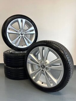 ☀️ Letní Alu kola Neptune, Škoda Octavia 2 RS, 5x112 r18