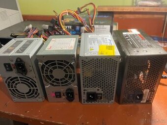 PC zdroje, ventilátory a náhradní díly – plně funkční