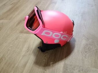 Lyžařská helma Poc vč. brýlí