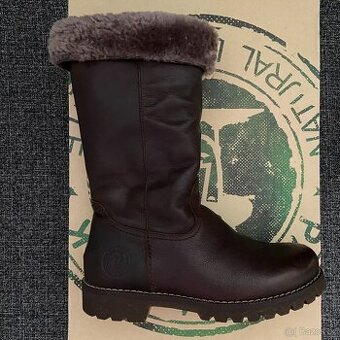 Dámské dívčí zimní kožené boty kozačky Panama Jack vel. 36