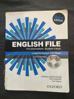 English File 3rd edition Pre-Intermediate Student´s book (wi