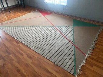 Geometrický koberec Antonín Kybal 50.léta