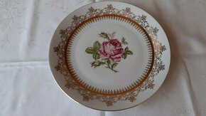 Porcelánový dekorativní talíř IV.