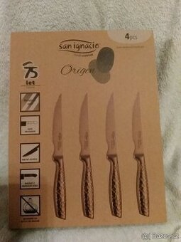 Nové steakové nože San Ignacio 4 ks - vhodné jako dárek