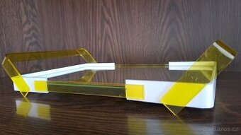 Zrcadlový tác, styl Brusel, 60. léta 20 století, ČSSR