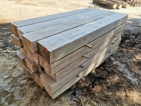 Dubové trámy, pražce 15x26cm SKLADEM