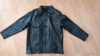 Pánská kožená bunda, vel. 52