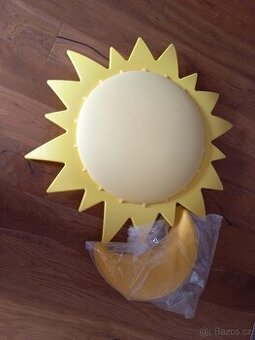 Stropní světlo sluníčko a lampička měsíček