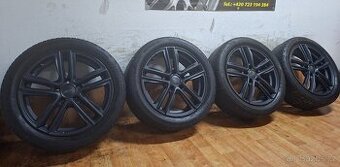 Alu kola R17 5x112 Brock + letní pneu 225/45/17 Bridgestone