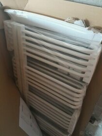 radiátor koupelnový žebřík, topení na teplou vodu - 1