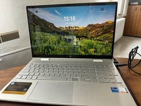 Prodám Notebook HP ENVY x360 15-ed1002nc, stříbrný.