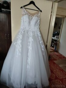 Svatební šaty sněhobílé vel. M-XL