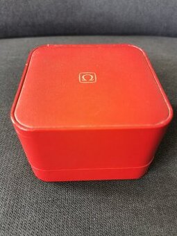 vintážní hodinkový box OMEGA   TOP