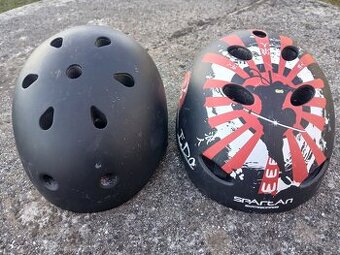 Prodám dětské helmy na skateboard a kolo