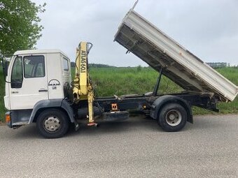 Man L2000 sklápěč s hydraulikou rukou