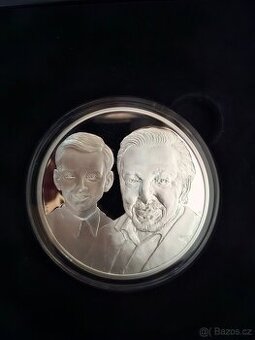 Stříbrná medaile - 5 OZ - Karel Gott - 85. výročí