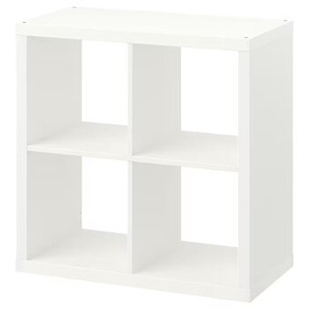 IKEA Kallax - Policový díl, bílá, 77x77 cm